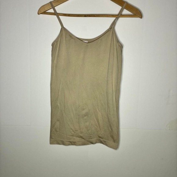 Tops - No Boundaries Cream tank top with spaghetti straps